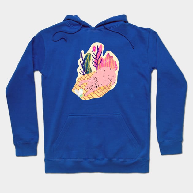 Sleeping bear Hoodie by Mjdrawings